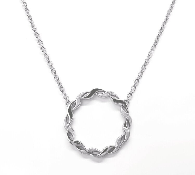 Addison Silver Key Necklace